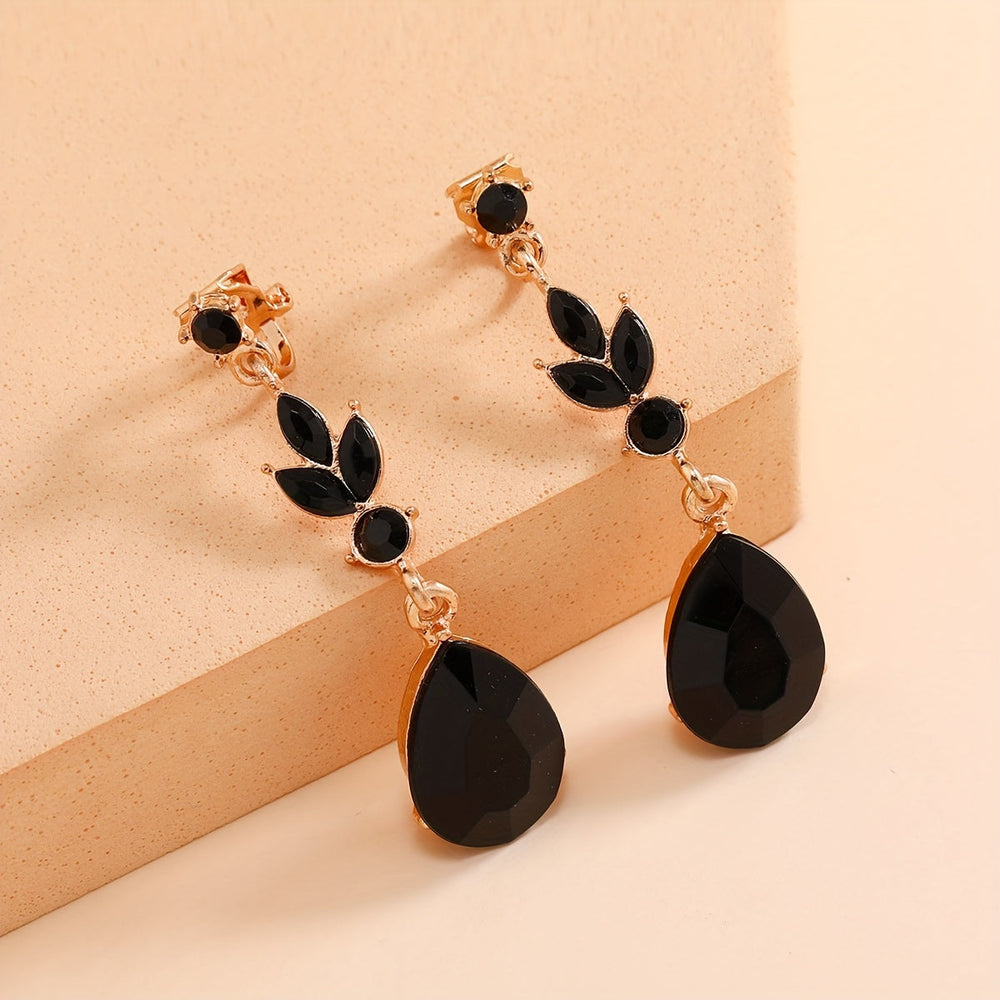 Water Drop Zirconia Earrings — image 2