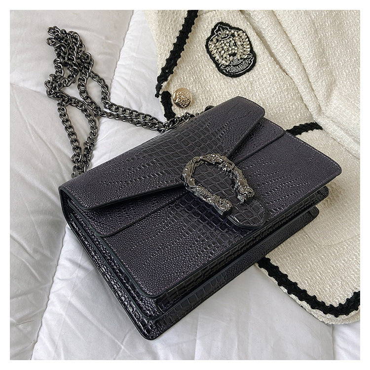 Bootara Women's Chain Flap Bag - Trendy PU Leather Shoulder & Crossbody Purse