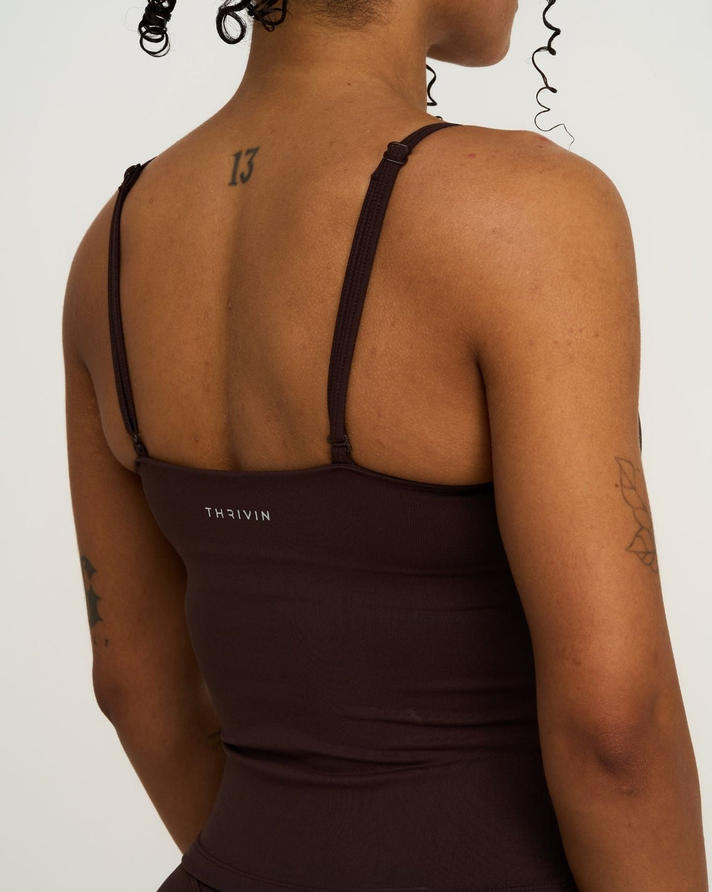 Elevate™ Sculpting Seamless Scoop Neck Cami | Coffee