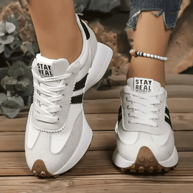 Baskets Orthopédiques pour Femme OrthoBelle – Confort, Style & Soulagement Réel pour Vos Pieds + Semelle offerte
