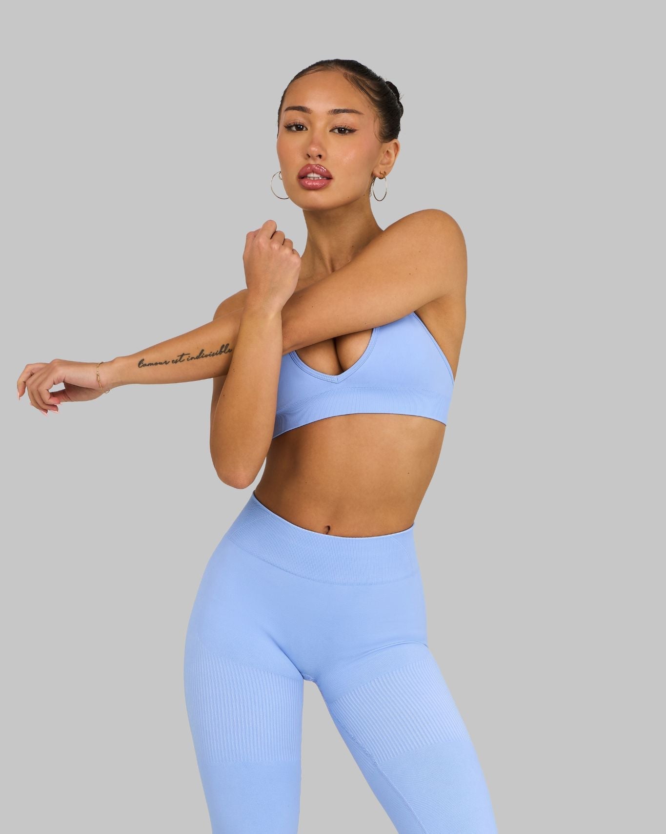 Elevate™ Sculpting Seamless High Apex Bra | Glacier