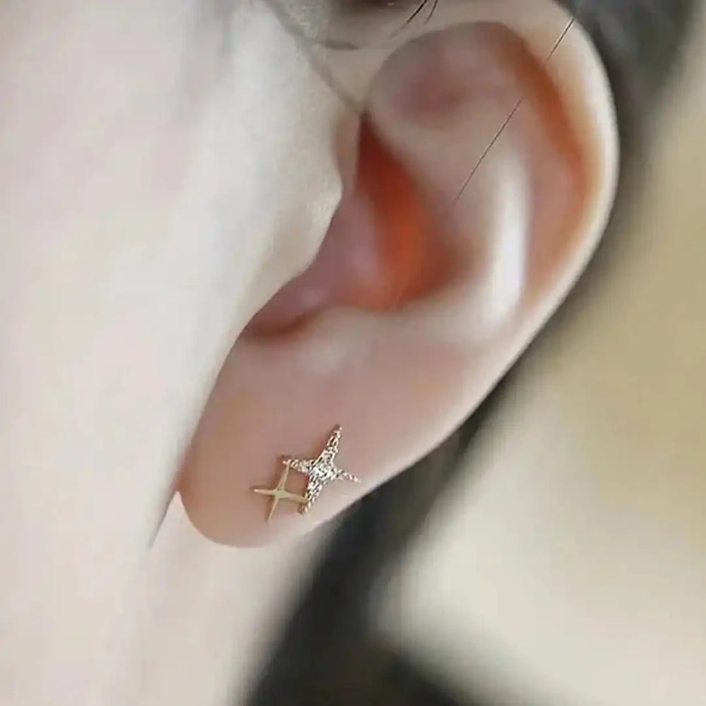 Shimmering Star Earrings — image 3