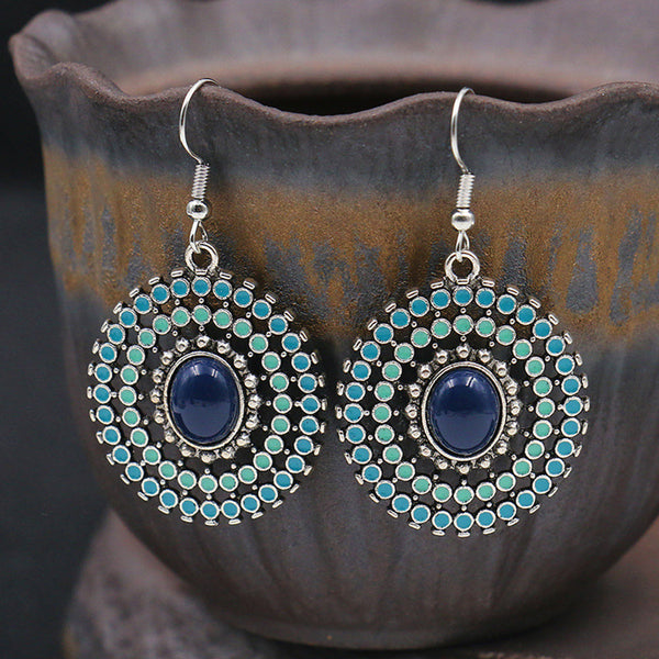 Contemporary Circle Boho Earrings — image 1