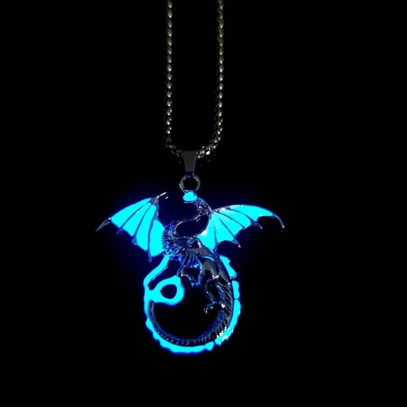 Luminous Flame Dragon Necklace — image 3