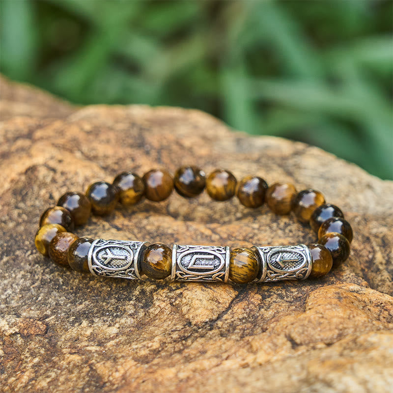 Rune Crystal Beaded Bracelet — image 3