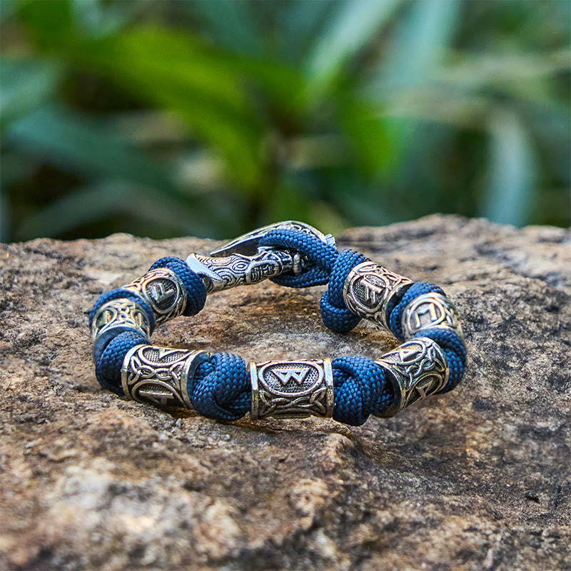 Rune Axe Braided Bracelet — image 3