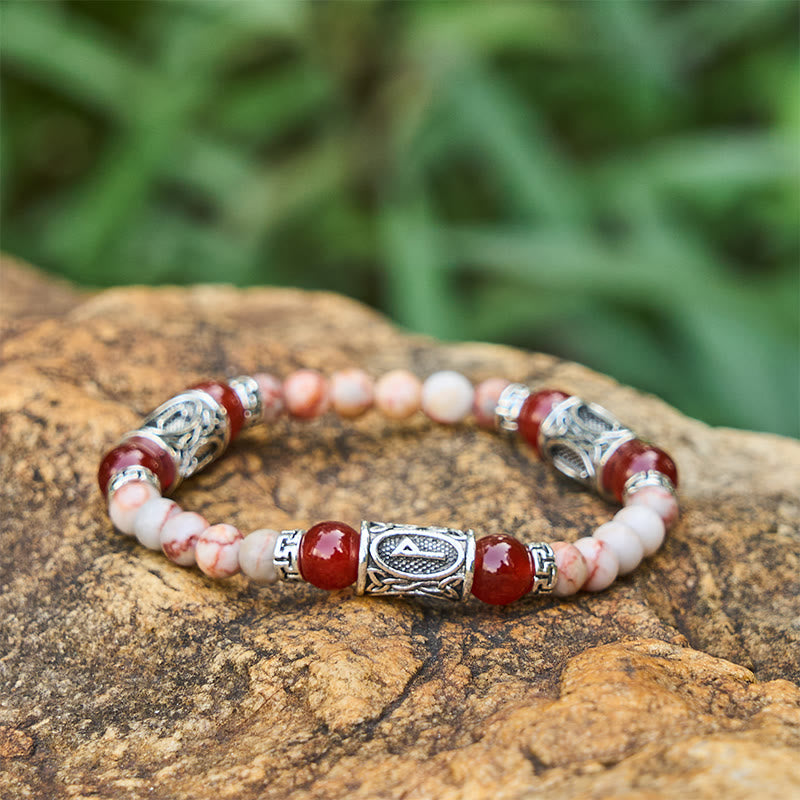 Rune Chromatic Crystal Beaded Bracelet — image 3