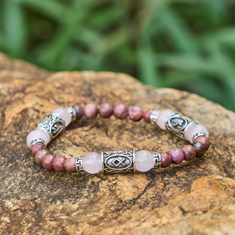 Rune Chromatic Crystal Beaded Bracelet — image 4