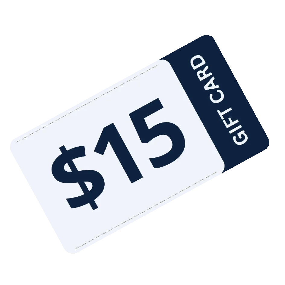 $15 Gift Card