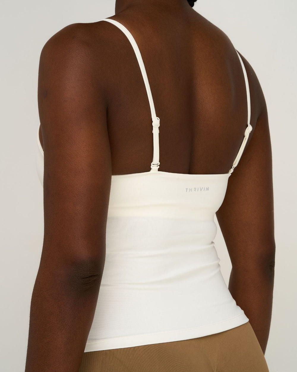 Elevate™ Sculpting Seamless Scoop Neck Cami | Cream