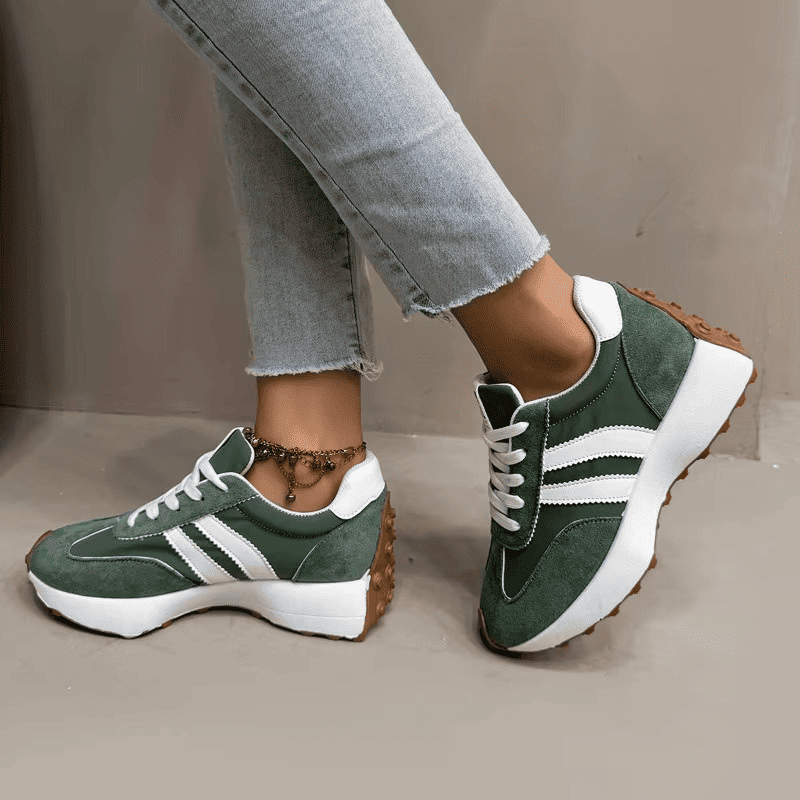 Baskets Orthopédiques pour Femme OrthoBelle – Confort, Style & Soulagement Réel pour Vos Pieds + Semelle offerte