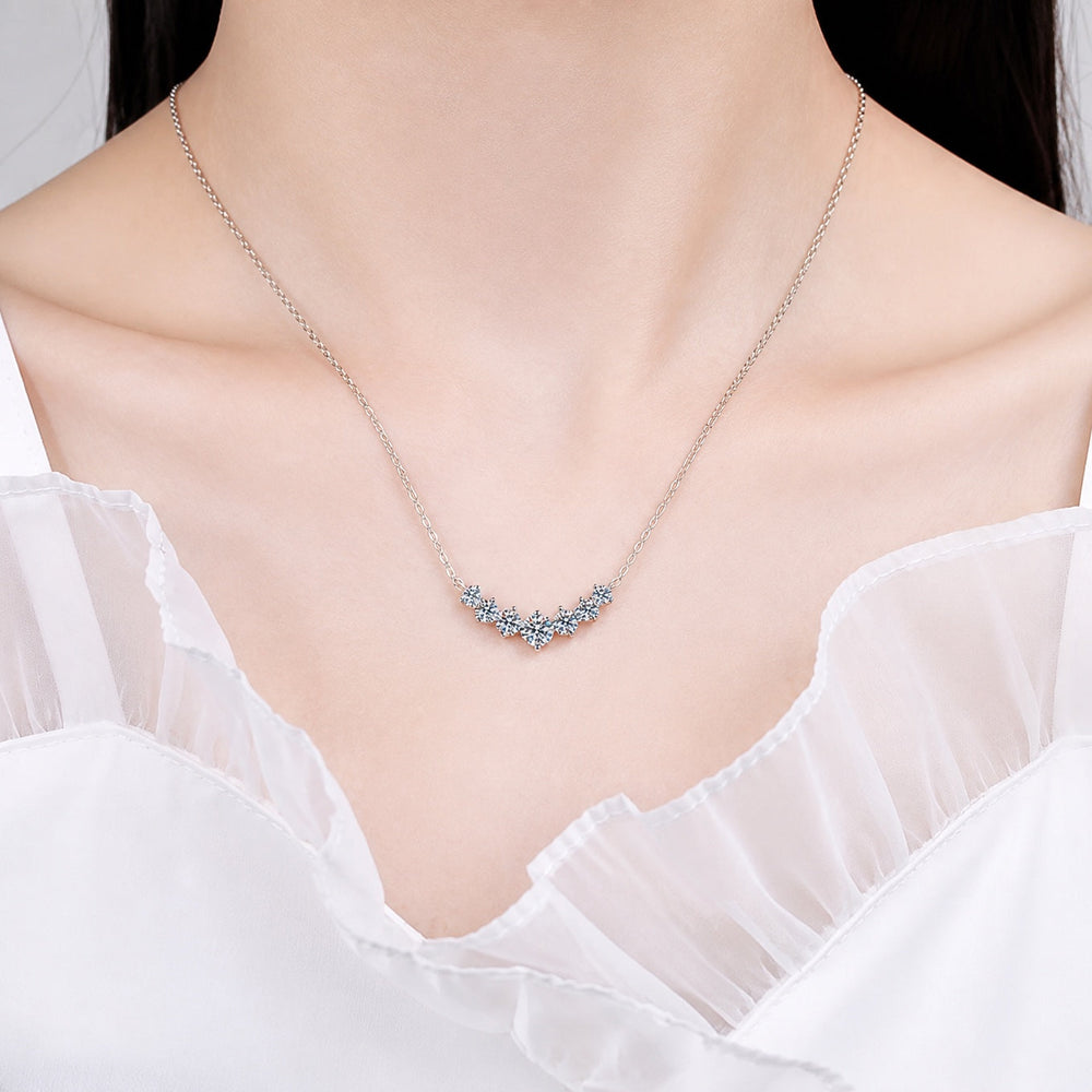 Elite Chevron Crystal Necklace — image 2
