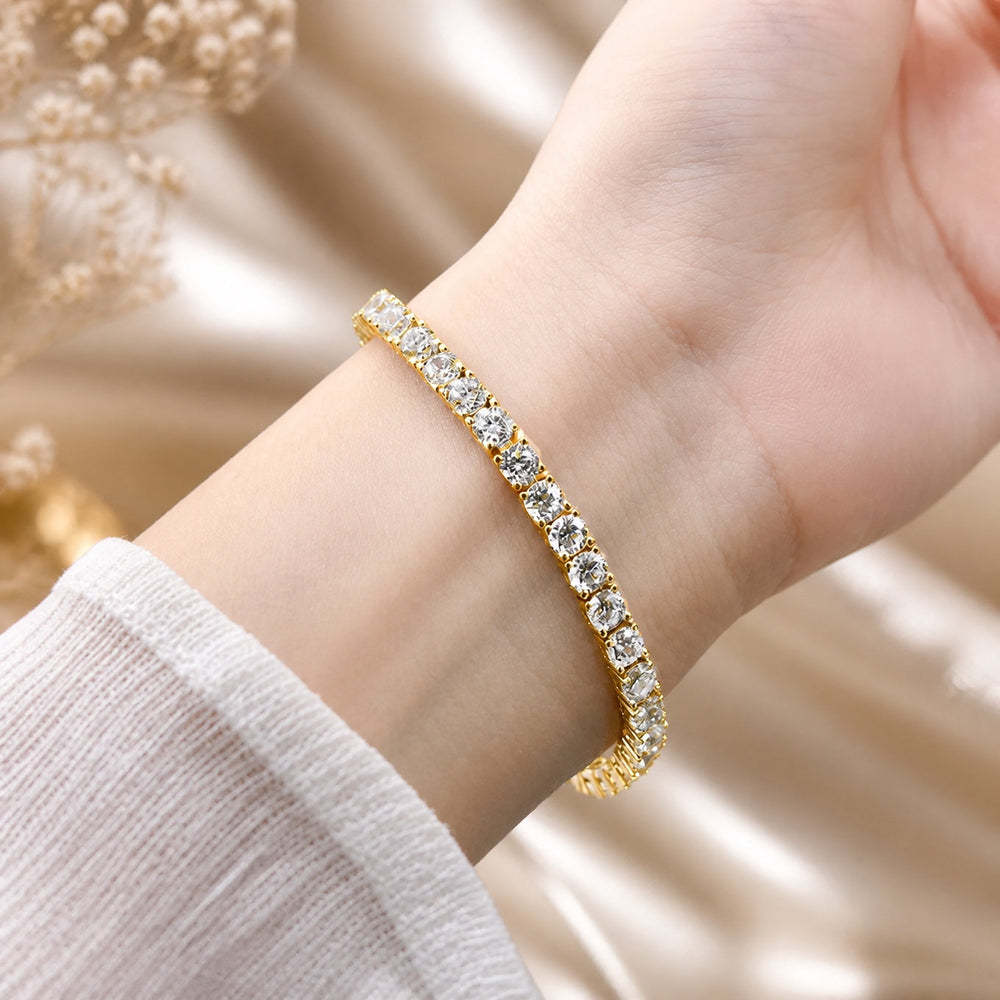 Luxe Zirconia Tennis Bracelet — image 4