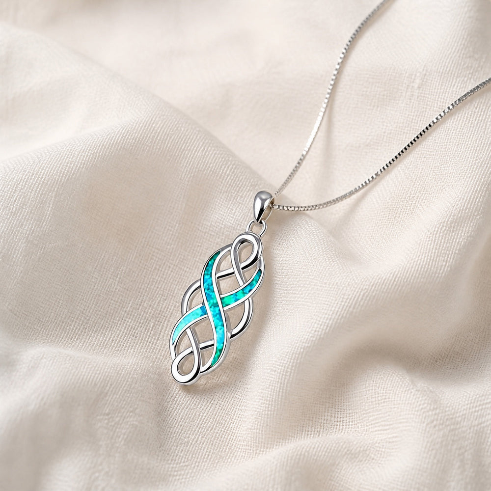 Charming Infinity Crystal Necklace — image 1