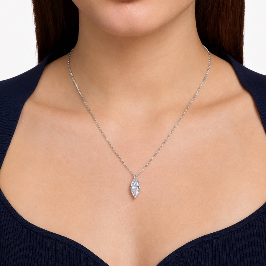 Marquise Cut Crystal Necklace — image 3