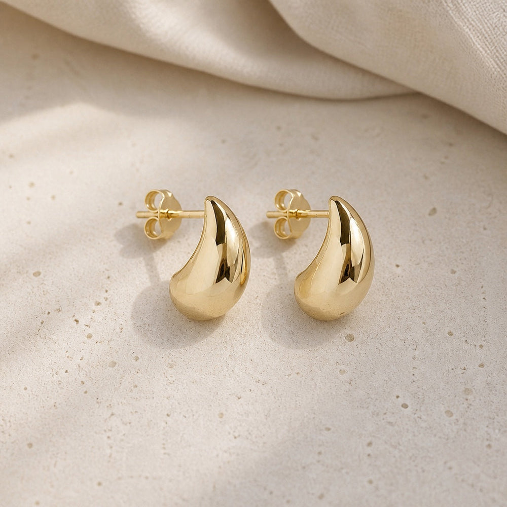 Mato Drop Gold Earrings — image 1