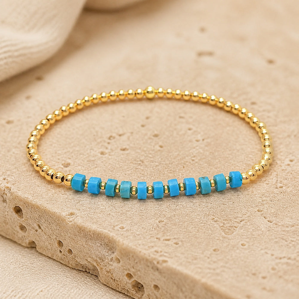 Vintage Turquoise Cross Bracelet — image 3