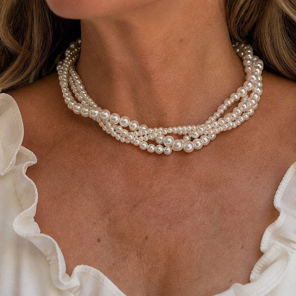 Organic Pearl Baroque Necklace — image 1