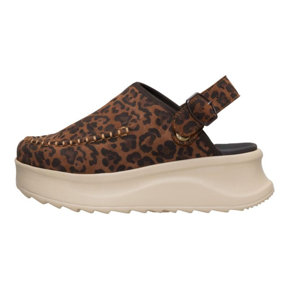 Safari Leopard Platform Clogs – Slip On, Stand Out, Feel Nothing