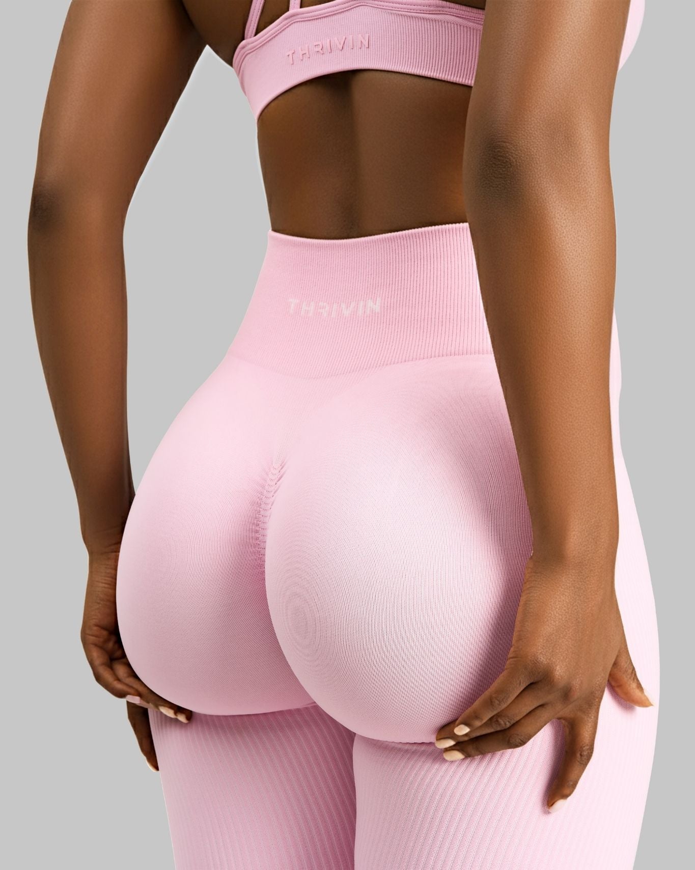 Elevate™ Sculpting High Waist Scrunch Leggings | Candy Pink