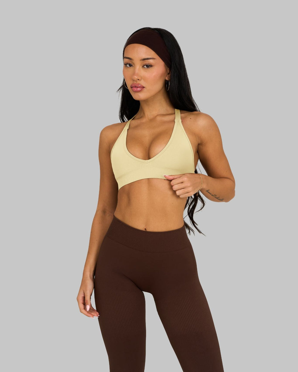 Elevate™ Sculpting Seamless High Apex Bra | Lemon Sorbet