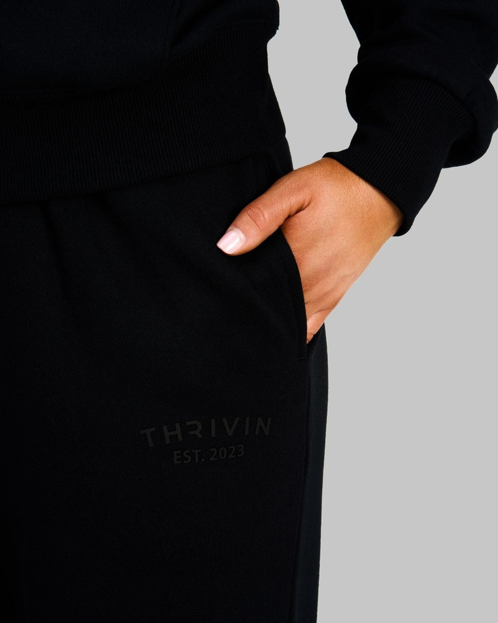 Original Straight Leg Jogger | Night Black