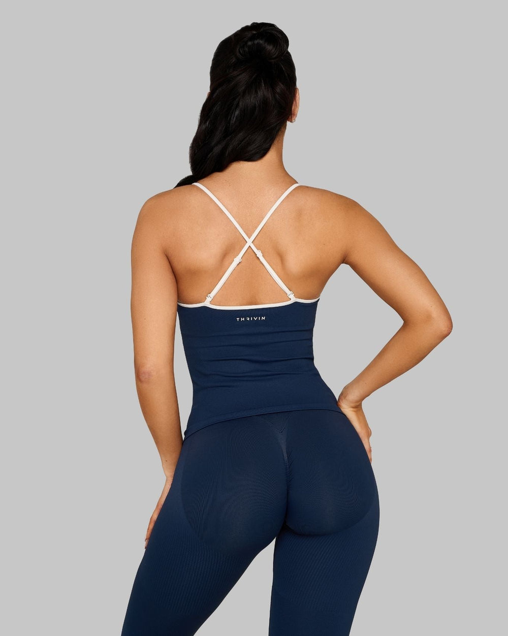 Outline Sweetheart Tanktop | Midnight Navy