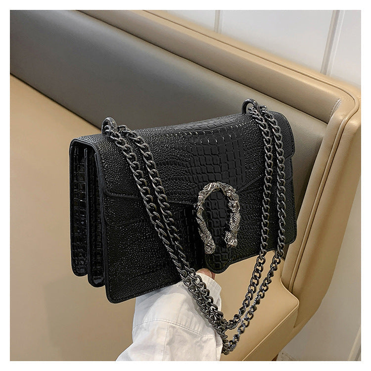 Bootara Women's Chain Flap Bag - Trendy PU Leather Shoulder & Crossbody Purse
