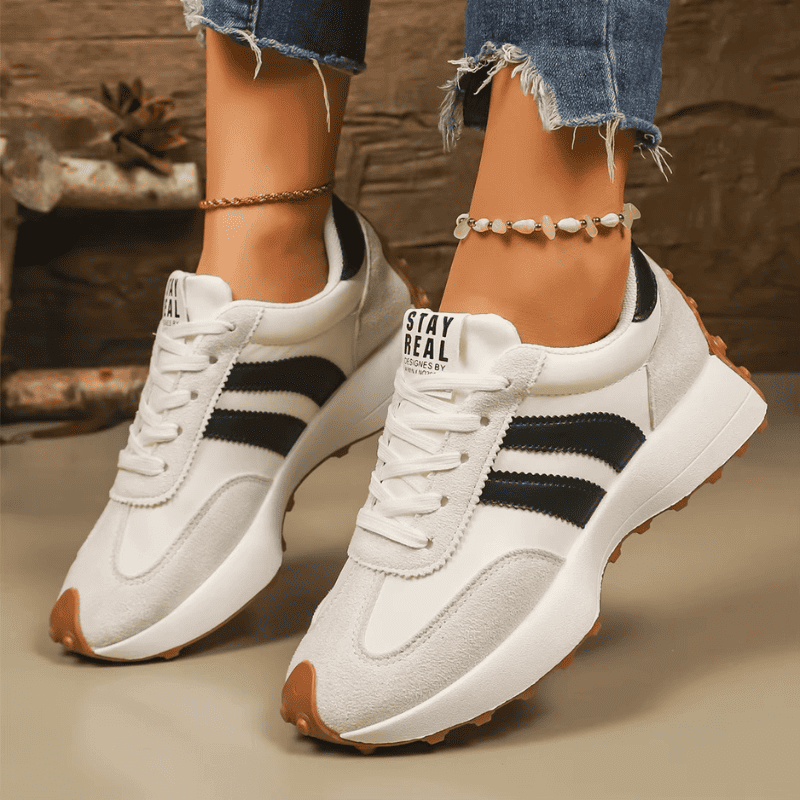 Baskets Orthopédiques pour Femme OrthoBelle – Confort, Style & Soulagement Réel pour Vos Pieds + Semelle offerte