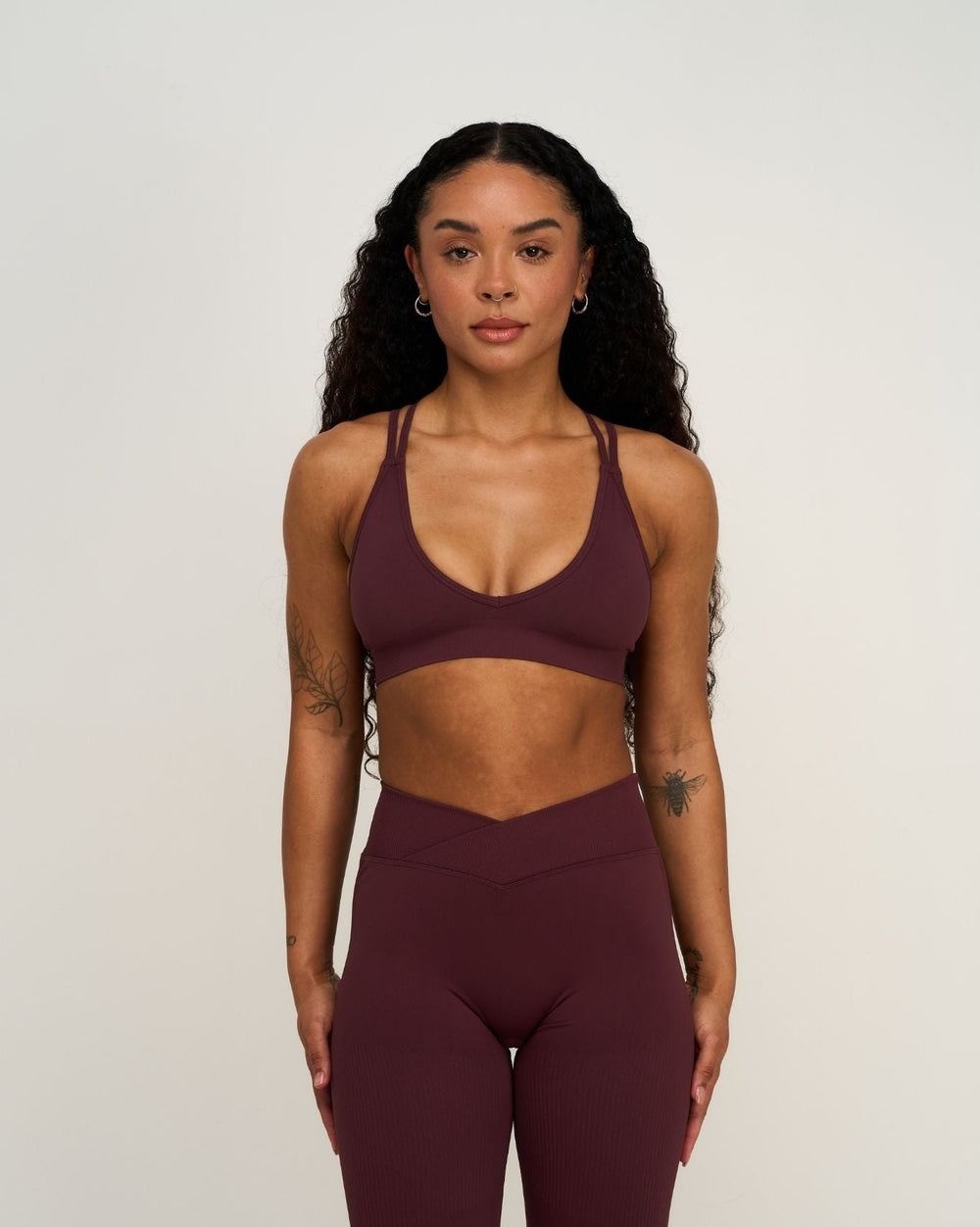 Elevate™ Sculpting Seamless High Apex Bra | Dark Mauve