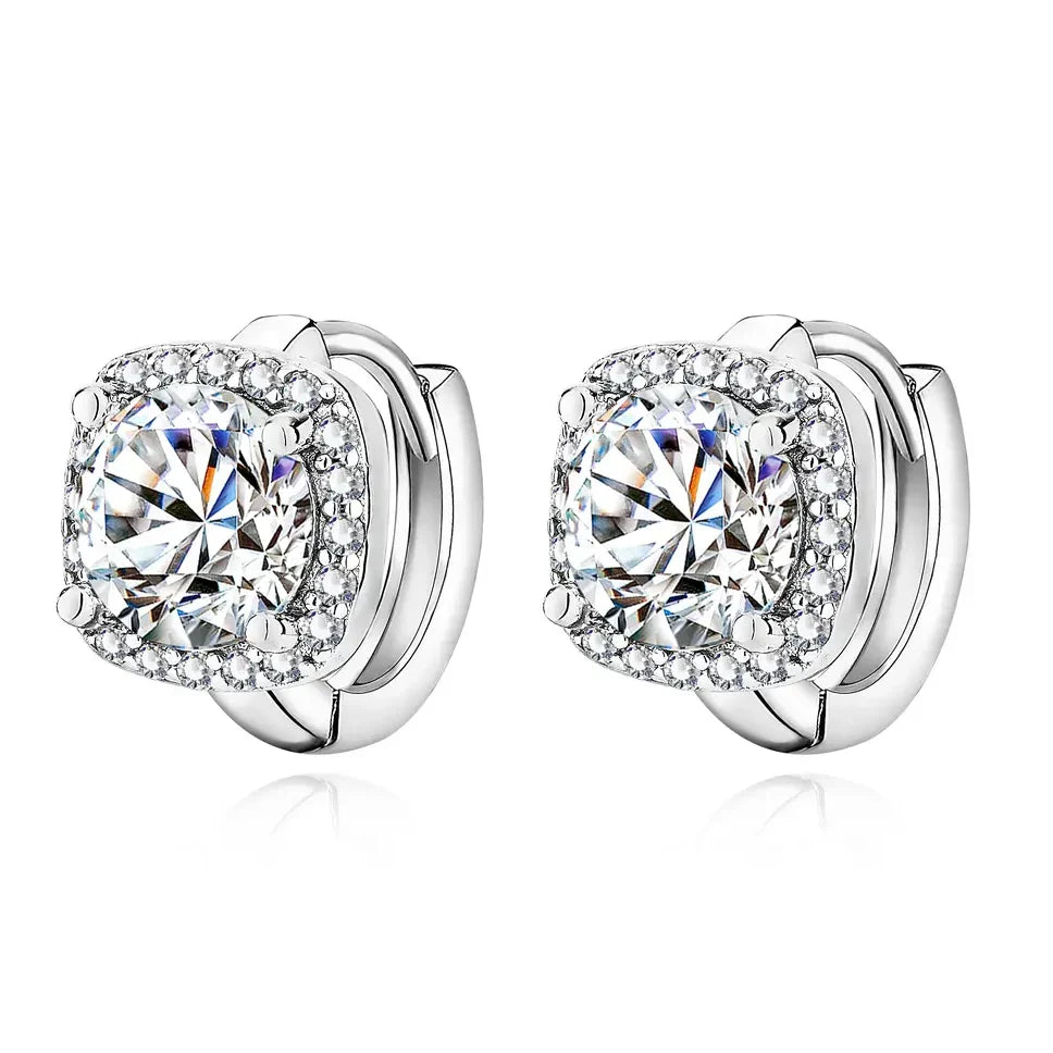 Nadine Gold Square Earrings — image 2