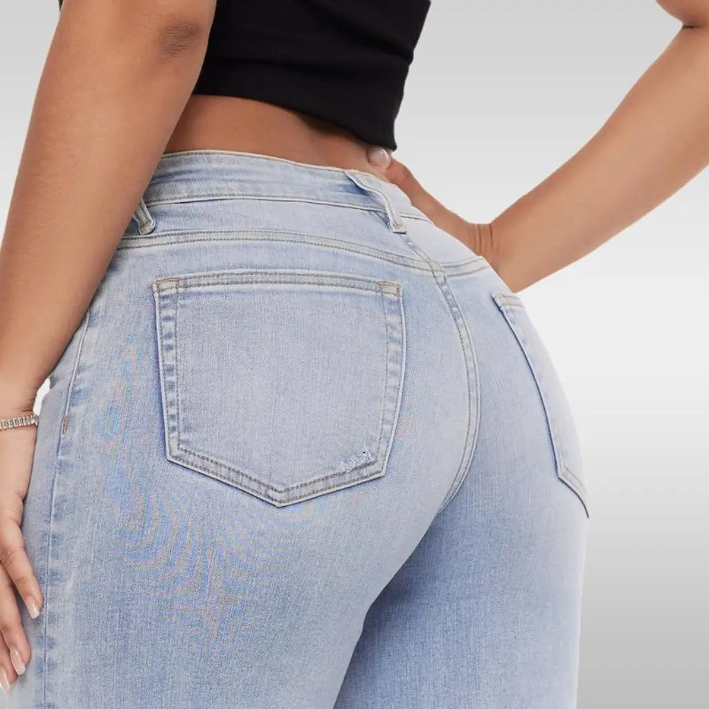 Osonn™ Mid-Low Rise Stretch Wide-Leg Jeans