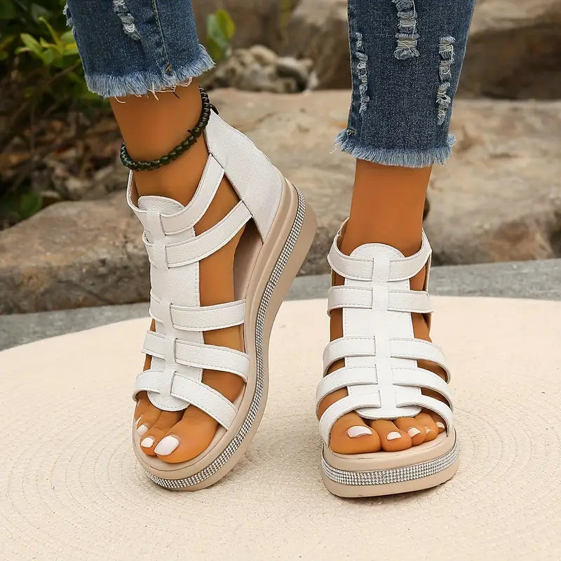 Capri Orthopedic Gladiator Sandals
