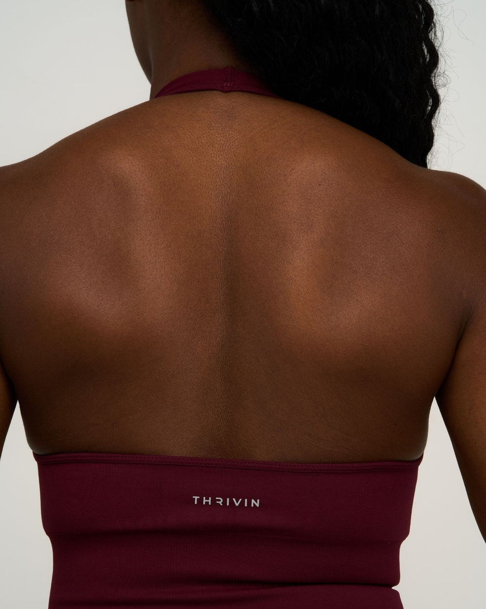 Elevate™ Sculpting Seamless Halterneck Top | Merlot