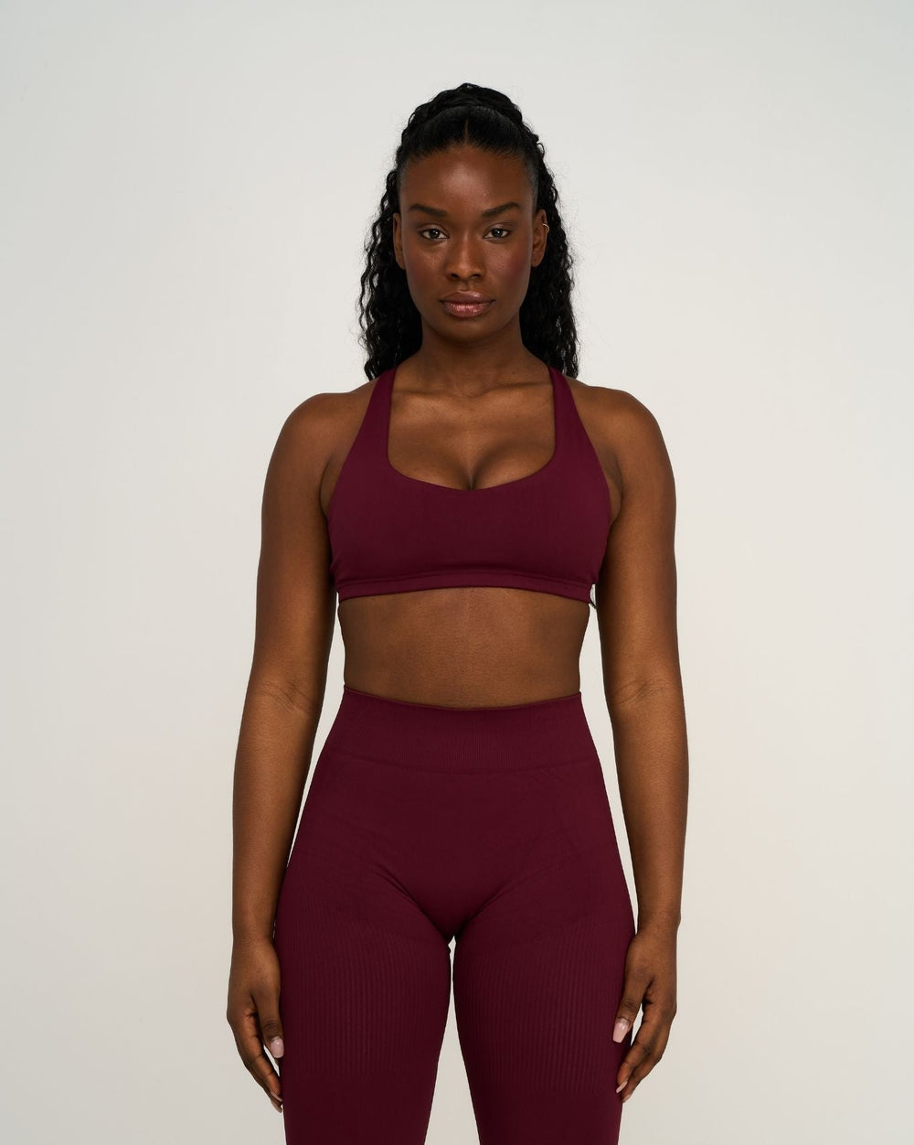 Elevate™ Sculpting Medium Impact Multiway Bra | Merlot