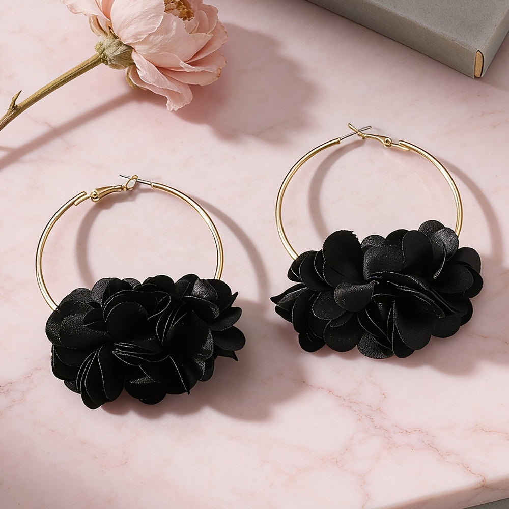 Exquisite Classy Floral Earrings — image 2