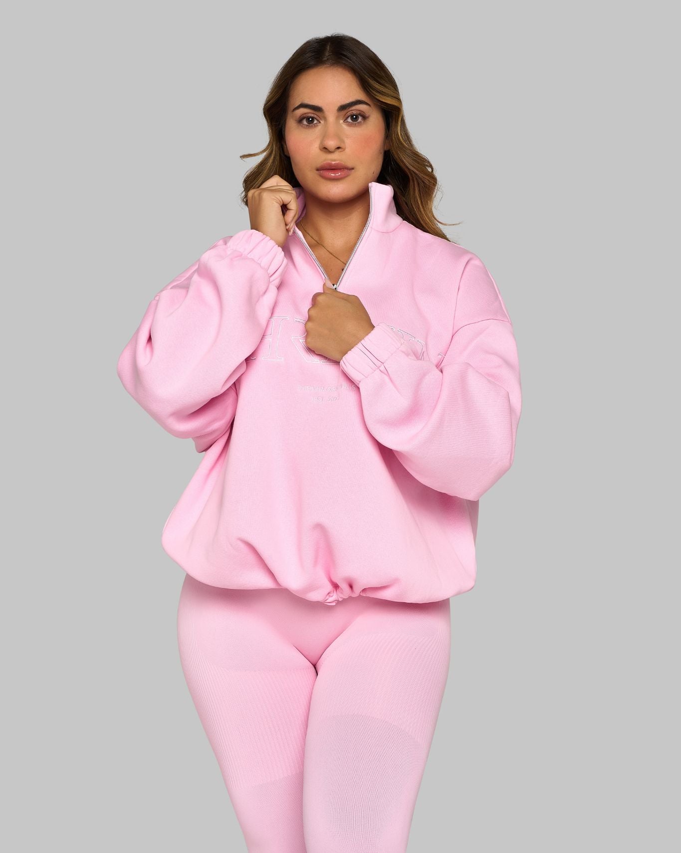 Original Halfzipper Sweater | Candy Pink