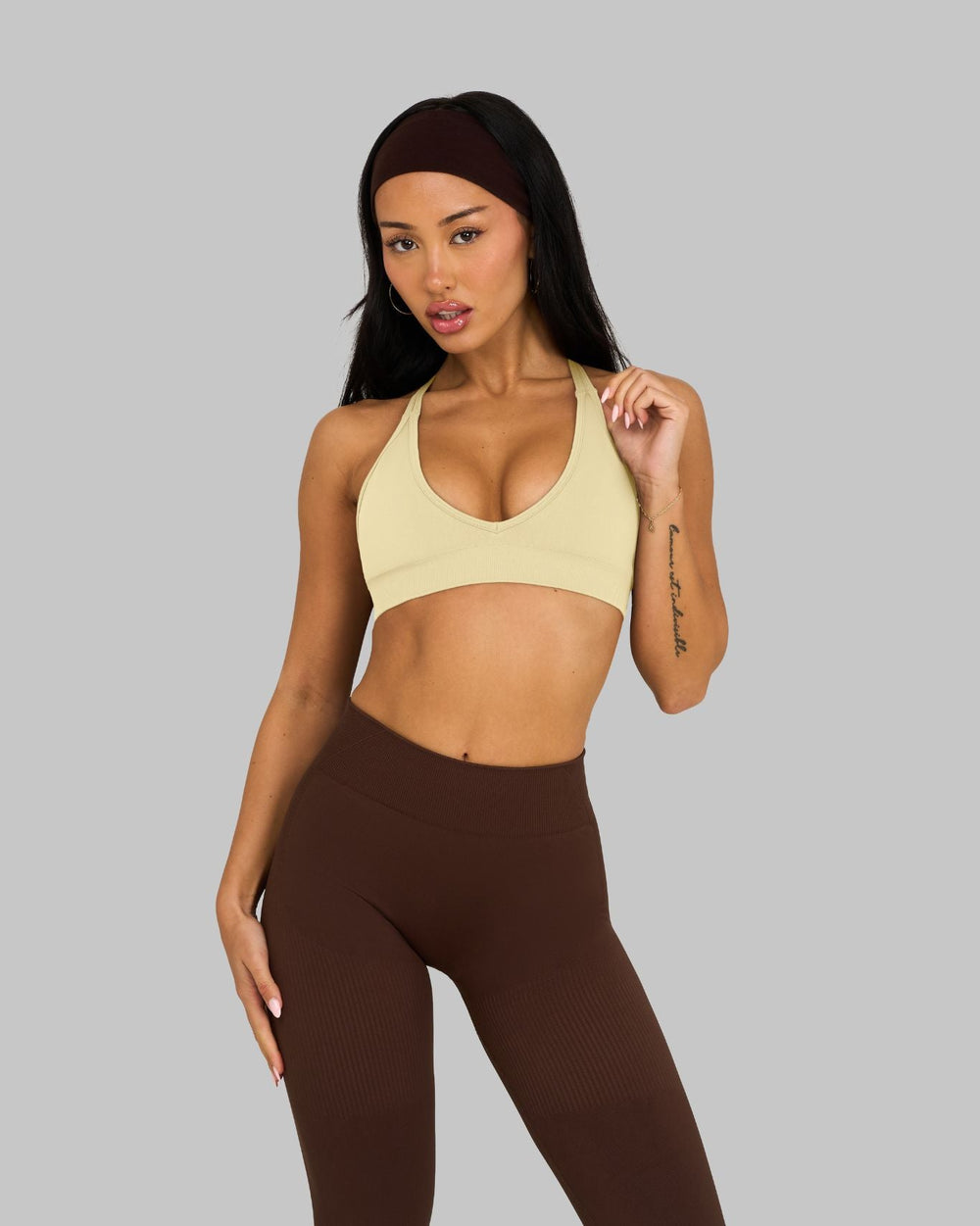 Elevate™ Sculpting Seamless High Apex Bra | Lemon Sorbet