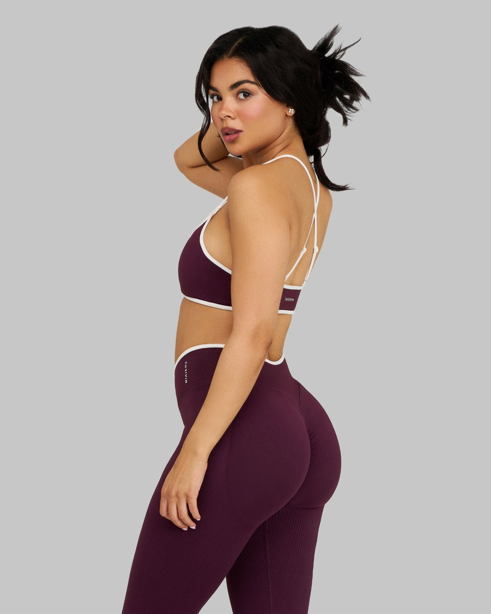 Outline Sweetheart Multiway Bra | Winter Plum