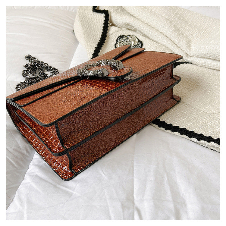 Bootara Women's Chain Flap Bag - Trendy PU Leather Shoulder & Crossbody Purse
