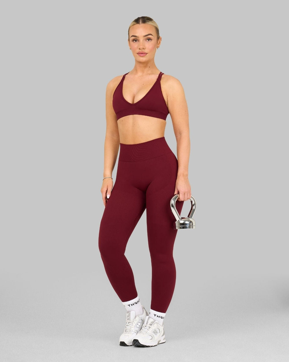Elevate™ Sculpting High Waist Scrunch Leggings | Fine Wine