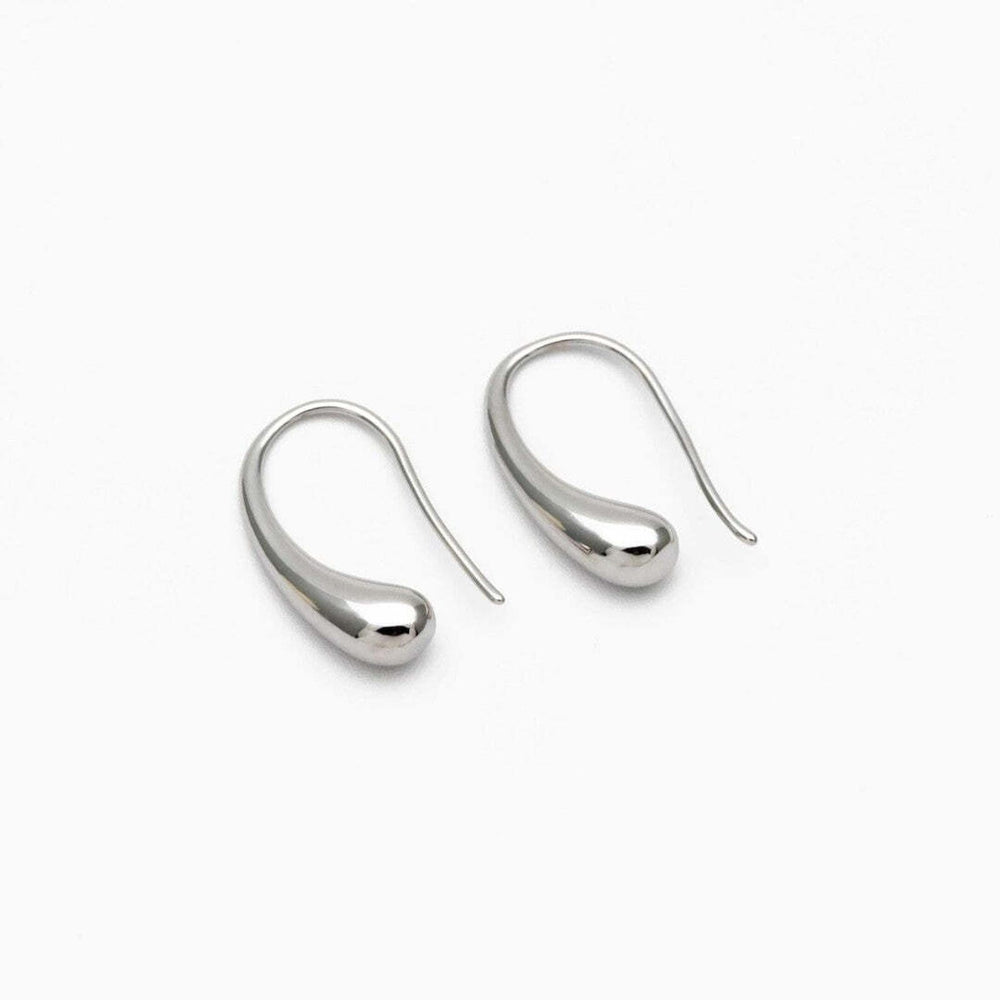 Antique Gold and Silver Drop Earrings — image 2