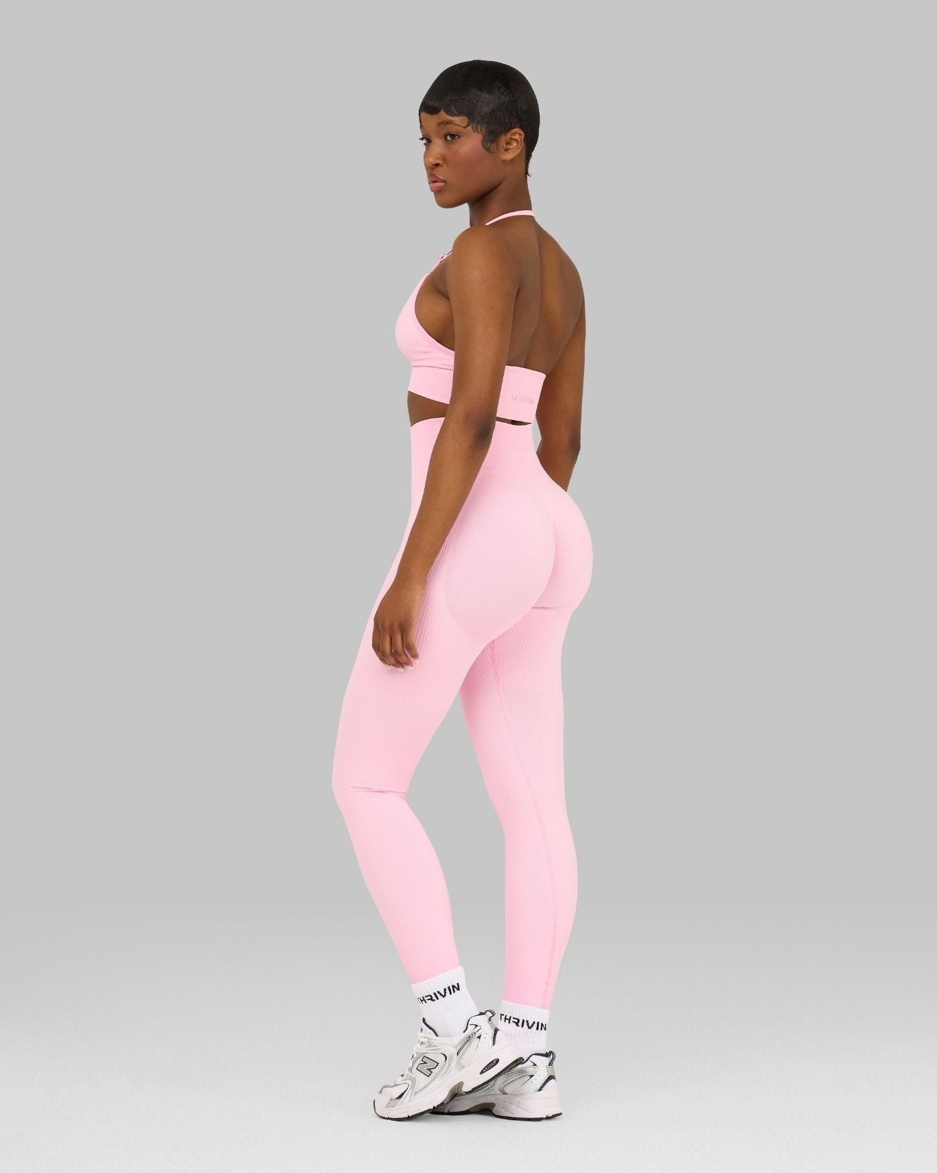 Elevate™ Sculpting High Waist Scrunch Leggings | Candy Pink