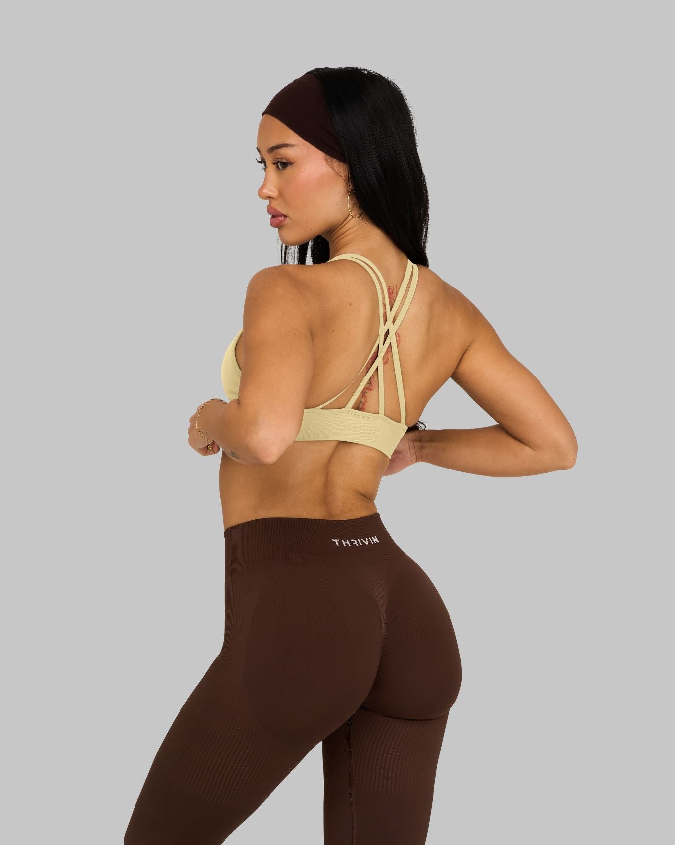 Elevate™ Sculpting Seamless High Apex Bra | Lemon Sorbet