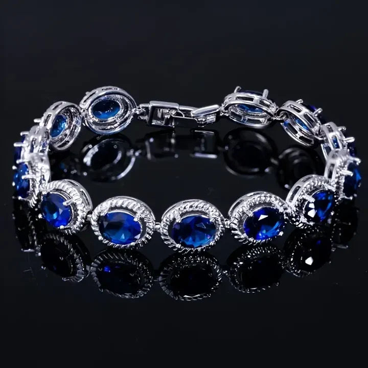 Azrielle Kynthara Sapphire Bracelet — image 1