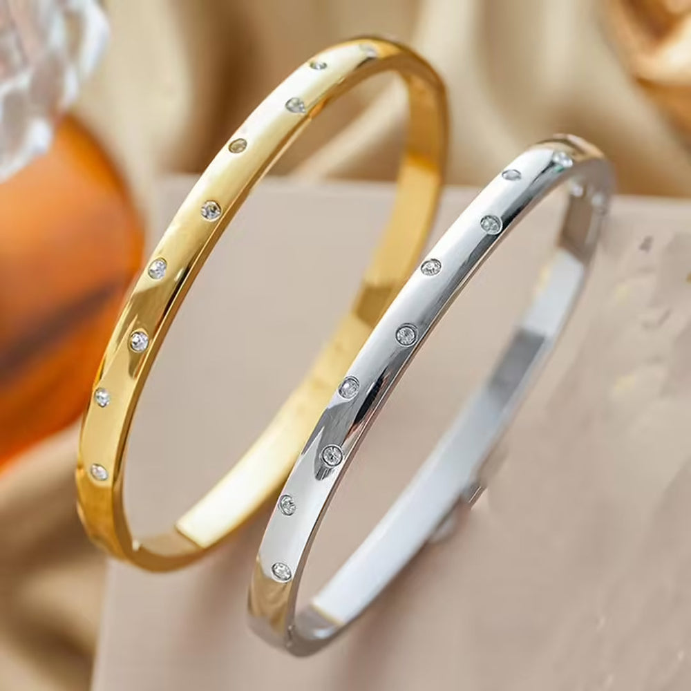 Timeless Golden Zirconia Bracelet — image 3