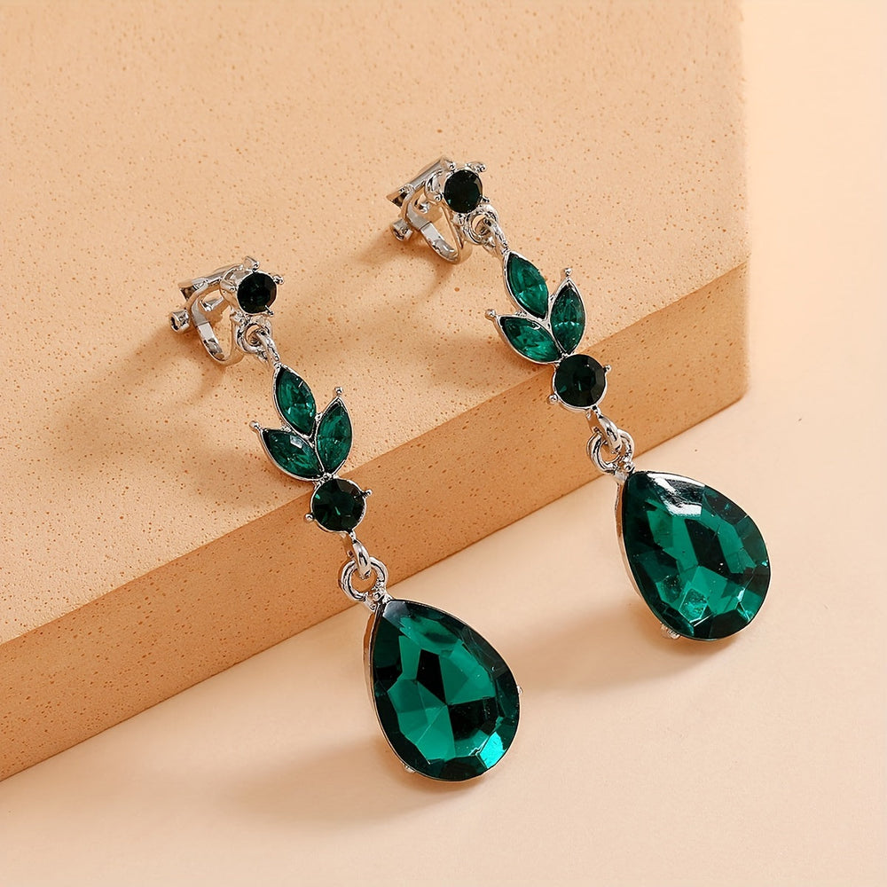 Water Drop Zirconia Earrings — image 3