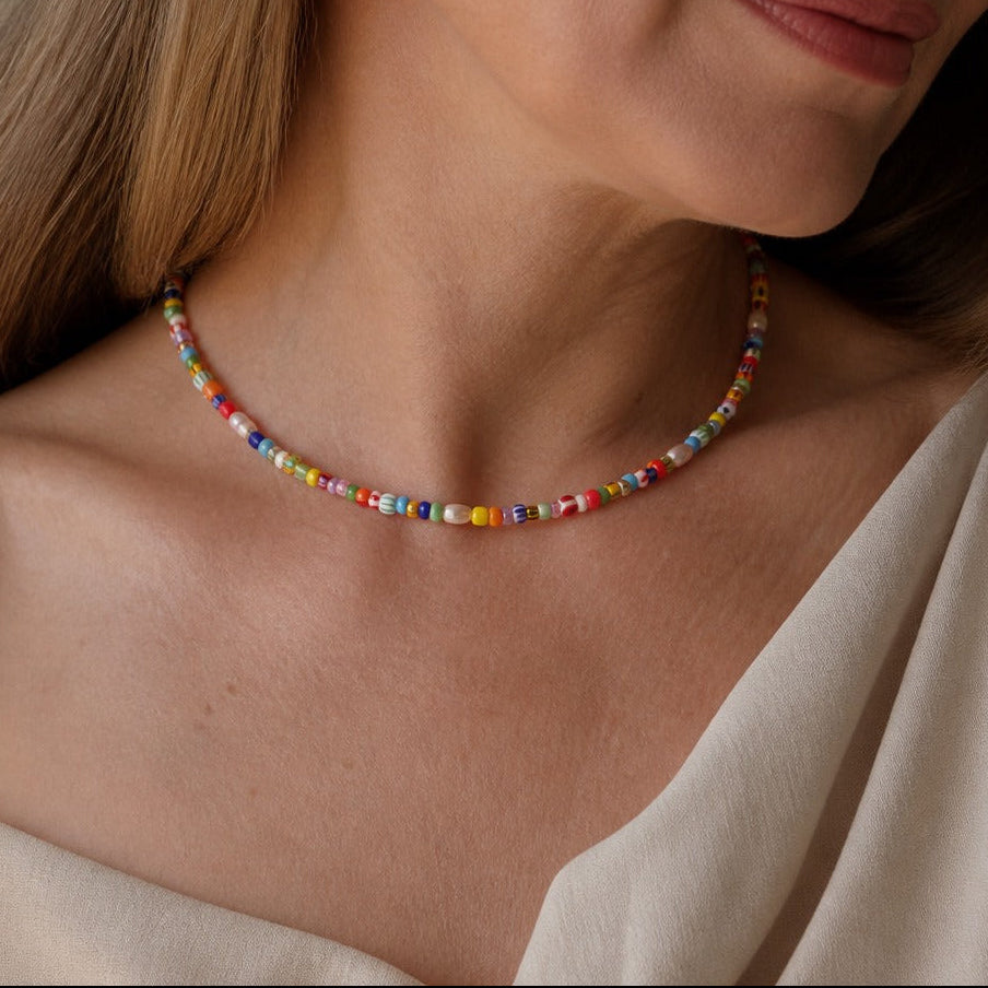 Refined Pearl Baroque Necklace — image 1