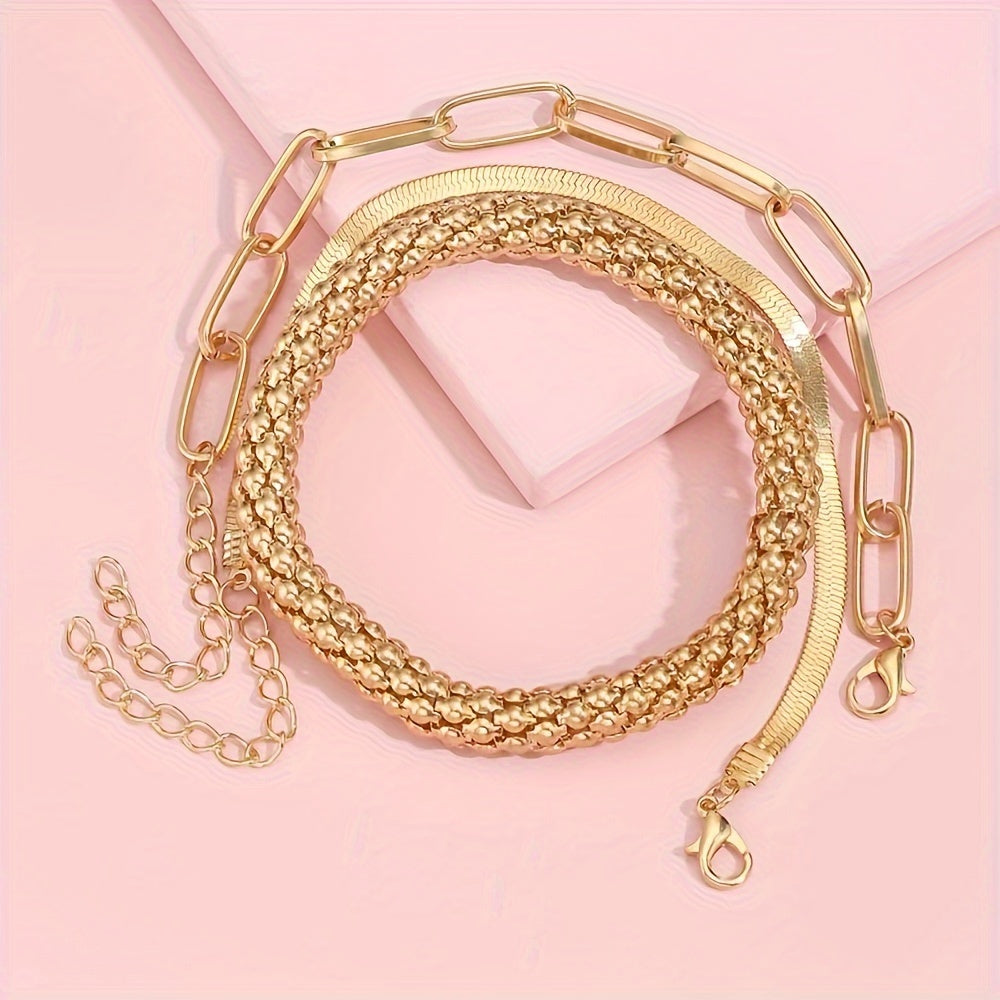 Multi Layer Boho Chain Bracelet — image 2
