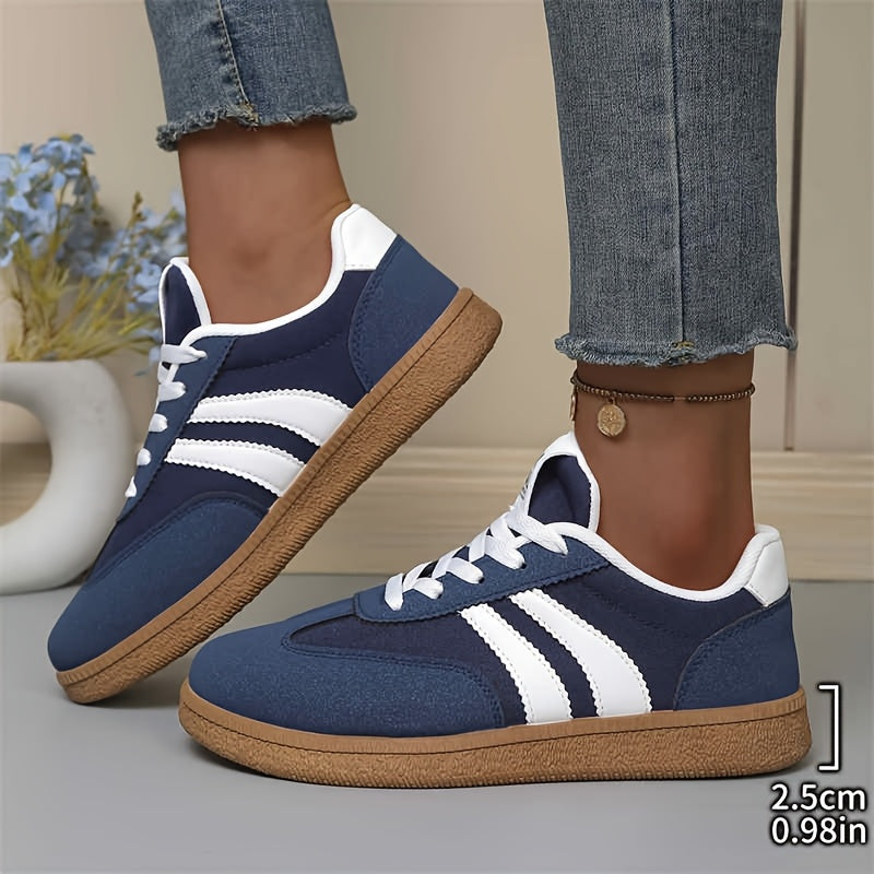 Classic Retro Gum-Sole Sneakers